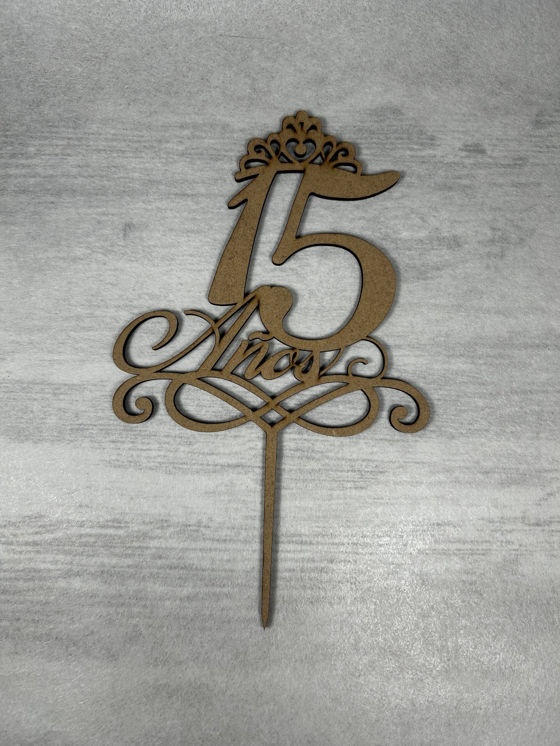 Topper de Tarta Personalizable "Personalízalo tú mismo" - 5