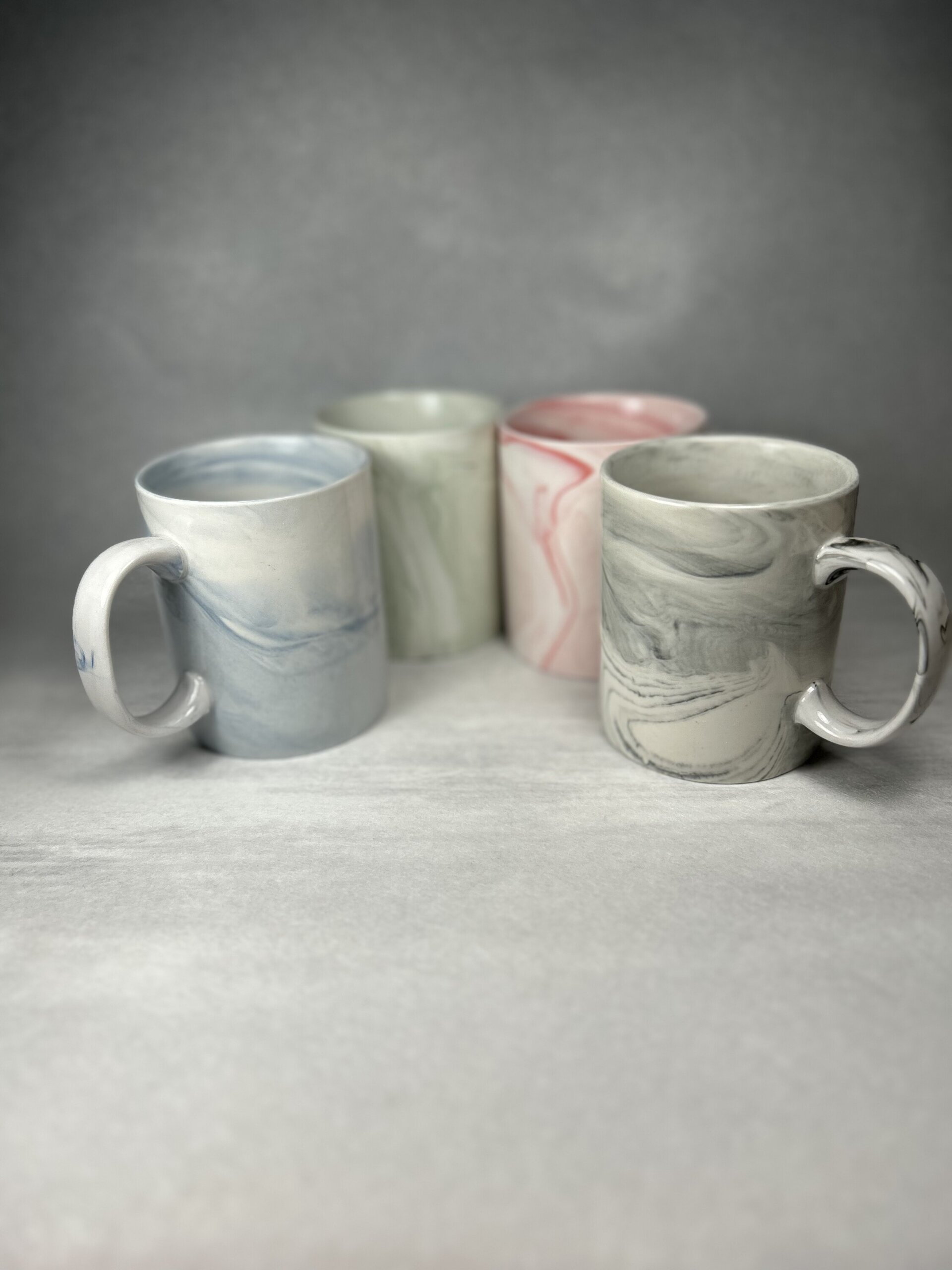 Taza marmoleada personalizada - 5